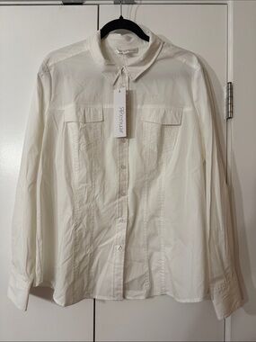 NWT Renuar Cotton Dress Shirt